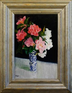 NORMAN EDGAR Pink camelias