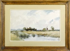 EDWARD WESSON Near Martham Broad, West Somerton, Norfolk