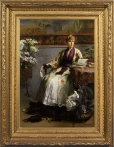 FANNY FLEURY Woman reading