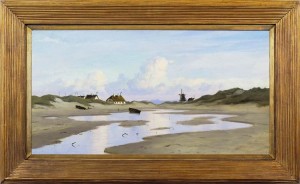 ALFRED OLSEN Coastal landscape in Denmark