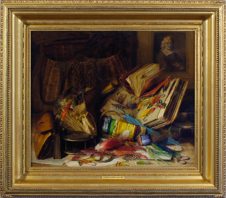 Old Books Oil Painting, Catherine Mary Wood Oil Paintings